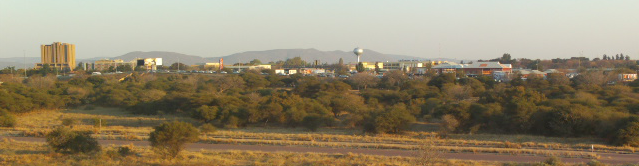 View of Gaborone